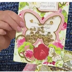Anna Griffin SPRINGTIME SHAKER Card Kit - Makes 30 Cards *New** #0299-0300